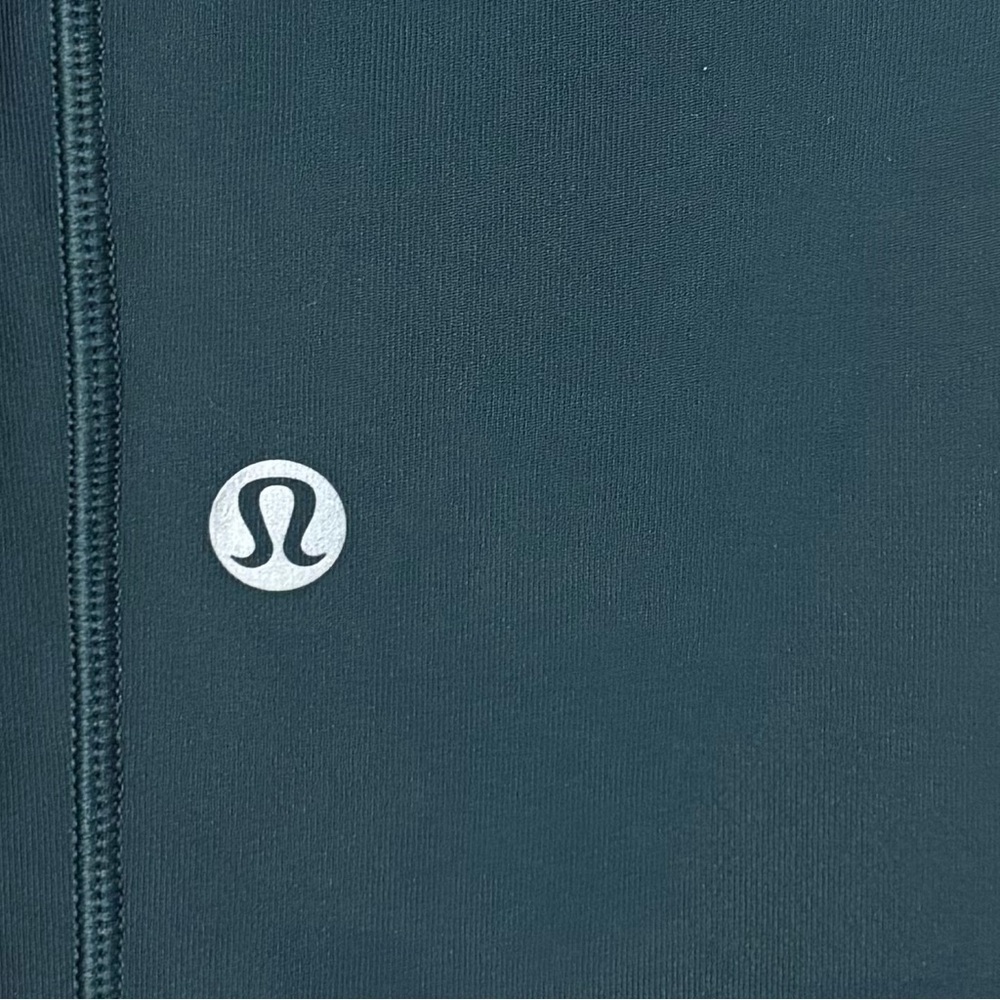 Lululemon Speed Up Crop Leggings Size 4 In Teal Shadow 21" - Picture 4 of 8